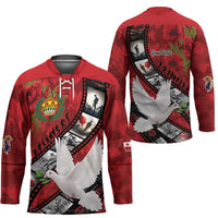 Personalised Tonga ANZAC 1915-2026 Filmstrip Hockey Jersey Lest We Forget 25 April