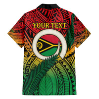 Personalised Vanuatu Yumi 44th Indipendens Dei Family Matching Off Shoulder Maxi Dress and Hawaiian Shirt Vanuatuan Broad Tusk with Polynesian Tribal LT9 - Polynesian Pride