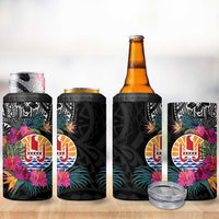 Tahiti Island 4 in 1 Can Cooler Tumbler French Polynesian Tropical LT9 - Polynesian Pride