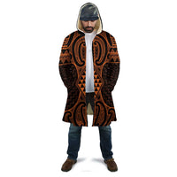 Karaka Maori Ta Moko Poutama Art Cloak - Polynesian Pride