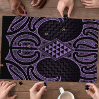 Waiporoporo Maori Ta Moko Poutama Art Puzzle - Polynesian Pride