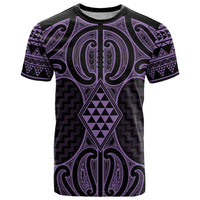 Waiporoporo Maori Ta Moko Poutama Art T Shirt