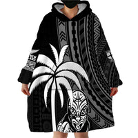 Custom Fiji New Zealand Rugby Wearable Blanket Hoodie Make History Together LT9 - Polynesian Pride