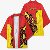 Personalised Papua New Guinea Oro Necklace Kimono Gold Melanesia Traditional Pattern LT9 - Polynesian Pride