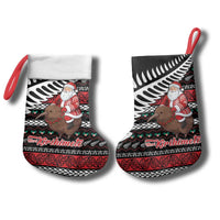 New Zealand Kiwi Santa Christmas Stocking He Wairua Kirihimete LT9 - Polynesian Pride