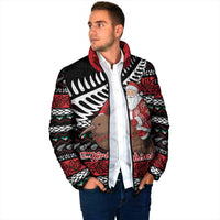 New Zealand Kiwi Santa Christmas Padded Jacket He Wairua Kirihimete LT9 - Polynesian Pride