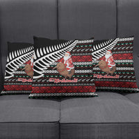 New Zealand Kiwi Santa Christmas Pillow Cover He Wairua Kirihimete LT9 - Polynesian Pride