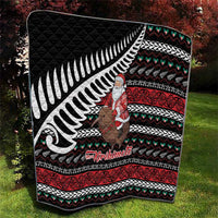 New Zealand Kiwi Santa Christmas Quilt He Wairua Kirihimete LT9 - Polynesian Pride