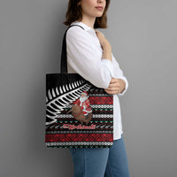 New Zealand Kiwi Santa Christmas Tote Bag He Wairua Kirihimete LT9 - Polynesian Pride