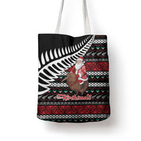 New Zealand Kiwi Santa Christmas Tote Bag He Wairua Kirihimete LT9 - Polynesian Pride