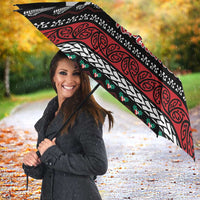 New Zealand Kiwi Santa Christmas Umbrella He Wairua Kirihimete LT9 - Polynesian Pride