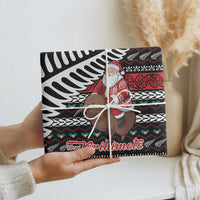New Zealand Kiwi Santa Christmas Wrapping Paper He Wairua Kirihimete LT9 - Polynesian Pride