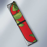 Personalised New Zealand Koru Pohutukawa Auto Sun Shade Meri Kirihimete Aroha for Christmas LT9 - Polynesian Pride
