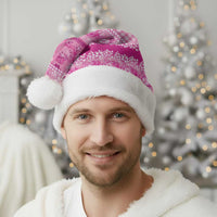 Hawaiian Hibiscus Honu Christmas Santa Hat Pink Mele Kalikimaka Palaka Spirit LT9 - Polynesian Pride