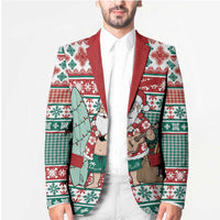 Hawaiian Funny Santa Surf Blazer Mele Kalikimaka Palaka Quilt Pattern - Polynesian Pride