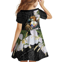 Philippines Eagle with Coat Of Arm Family Matching Off Shoulder Maxi Dress and Hawaiian Shirt Simple Sampaguita Jasmine LT9 - Polynesian Pride