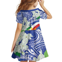Philippines Flag Family Matching Off Shoulder Maxi Dress and Hawaiian Shirt Sampaguita Jasmine with Polynesian Tribal LT9 - Polynesian Pride