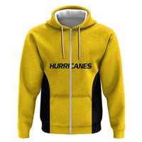 New Zealand Rugby Pacific Custom Hoodie Hau Awhiowhio Maori Tribal Tattoo LT9 Zip Hoodie Gold - Polynesian Pride