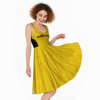 New Zealand Rugby Pacific Custom Midi Dress Hau Awhiowhio Maori Tribal Tattoo LT9 - Polynesian Pride