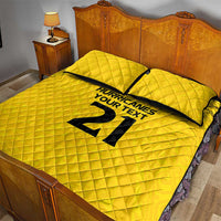 New Zealand Rugby Pacific Custom Quilt Bed Set Hau Awhiowhio Maori Tribal Tattoo LT9 - Polynesian Pride