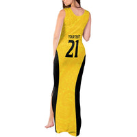 New Zealand Rugby Pacific Custom Tank Maxi Dress Hau Awhiowhio Maori Tribal Tattoo LT9 - Polynesian Pride