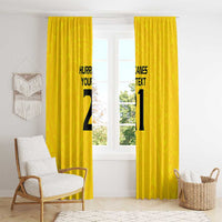 New Zealand Rugby Pacific Custom Window Curtain Hau Awhiowhio Maori Tribal Tattoo LT9 - Polynesian Pride