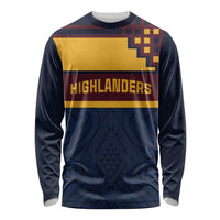 New Zealand Rugby Pacific Custom Long Sleeve Shirt Kahupeka Retro 2025 Taniko Motif