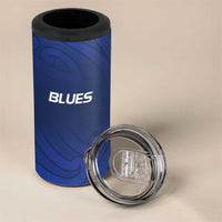 New Zealand Rugby Pacific Custom 4 in 1 Can Cooler Tumbler Kahurangi Auckland All Blue LT9 - Polynesian Pride