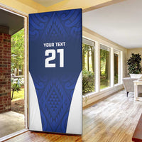 New Zealand Rugby Pacific Custom Door Cover Kahurangi Auckland All Blue LT9 - Polynesian Pride