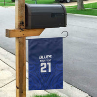 New Zealand Rugby Pacific Custom Garden Flag Kahurangi Auckland All Blue LT9 - Polynesian Pride