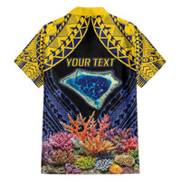 Tokelau Atafu Atoll Personalised Family Matching Off The Shoulder Long Sleeve Dress and Hawaiian Shirt Pacific Coral Reef Vibe LT9 - Polynesian Pride