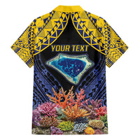 Tokelau Atafu Atoll Personalised Family Matching Short Sleeve Bodycon Dress and Hawaiian Shirt Pacific Coral Reef Vibe LT9 - Polynesian Pride