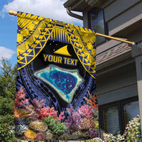 Tokelau Atafu Atoll Personalised Garden Flag Pacific Coral Reef Vibe