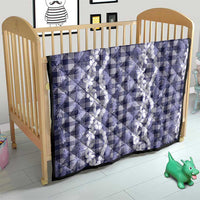 Hawaiian Ohia Lehua Lei Quilt Plaid Palaka Uliuli hohonu Pattern - Polynesian Pride