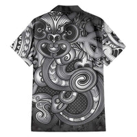 Aotearoa Maori Hei Tiki Hawaiian Shirt Kiwikiwi Kowhaiwhai Puhoro Motif LT9 - Polynesian Pride