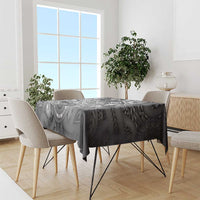 Aotearoa Maori Hei Tiki Tablecloth Kiwikiwi Kowhaiwhai Puhoro Motif