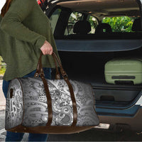 Aotearoa Maori Hei Tiki Travel Bag Kiwikiwi Kowhaiwhai Puhoro Motif LT9 - Polynesian Pride