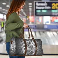 Aotearoa Maori Hei Tiki Travel Bag Kiwikiwi Kowhaiwhai Puhoro Motif LT9 - Polynesian Pride