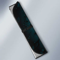 Aotearoa Maori Hei Tiki Auto Sun Shade Kikorangi Kowhaiwhai Puhoro Motif LT9 - Polynesian Pride