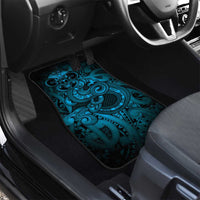 Aotearoa Maori Hei Tiki Car Mats Kikorangi Kowhaiwhai Puhoro Motif LT9 - Polynesian Pride