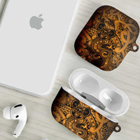 Aotearoa Maori Hei Tiki AirPods Case Koura Kowhaiwhai Puhoro Motif LT9 - Polynesian Pride