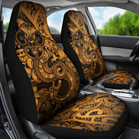 Aotearoa Maori Hei Tiki Car Seat Cover Koura Kowhaiwhai Puhoro Motif LT9 - Polynesian Pride