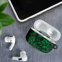 Aotearoa Maori Hei Tiki AirPods Case Kakariki Kowhaiwhai Puhoro Motif LT9 - Polynesian Pride