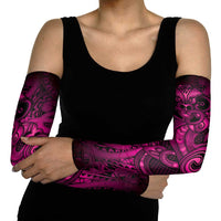 Aotearoa Maori Hei Tiki Arm Sleeves Mawhero Kowhaiwhai Puhoro Motif LT9 - Polynesian Pride