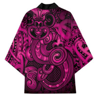 Aotearoa Maori Hei Tiki Kimono Mawhero Kowhaiwhai Puhoro Motif LT9 - Polynesian Pride