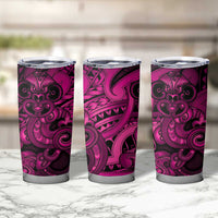 Aotearoa Maori Hei Tiki Tumbler Cup Mawhero Kowhaiwhai Puhoro Motif LT9 - Polynesian Pride