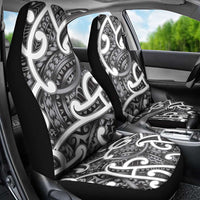 Aotearoa Maori Kowhaiwhai Car Seat Cover Kiwikiwi Puhoro and Patiki