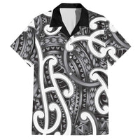 Aotearoa Maori Kowhaiwhai Hawaiian Shirt Kiwikiwi Puhoro and Patiki