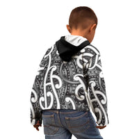 Aotearoa Maori Kowhaiwhai Kid Hoodie Kiwikiwi Puhoro and Patiki LT9 - Polynesian Pride