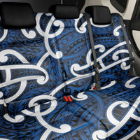 Aotearoa Maori Kowhaiwhai Back Car Seat Cover Kikorangi Puhoro and Patiki LT9 - Polynesian Pride